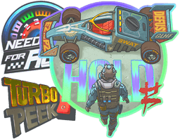 Auto Racing Sticker Collection collection artwork