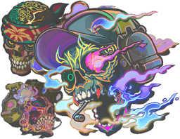 Sugarface 2 Sticker Collection collection artwork